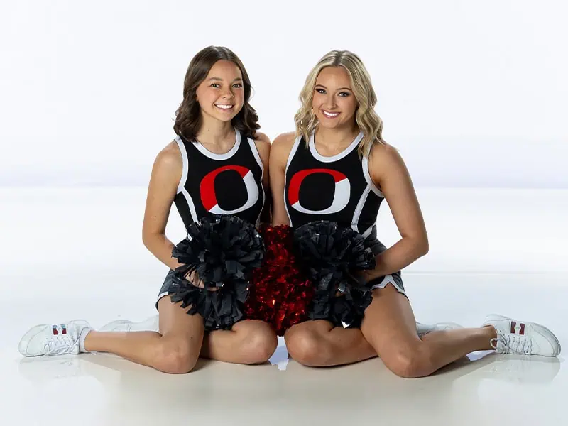 High school cheerleading team photo Boise Idaho